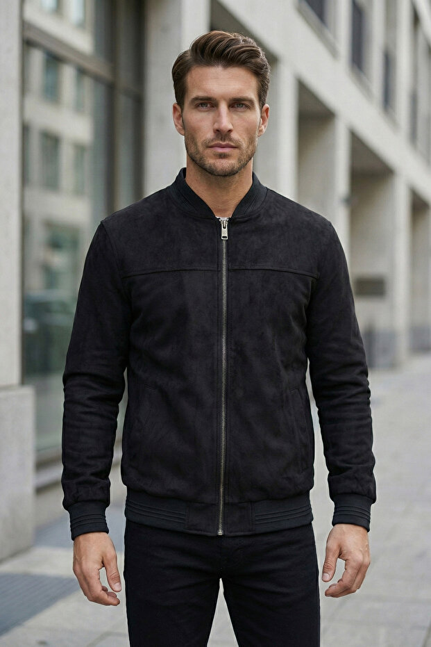 Erkek Süet Ceket - 1