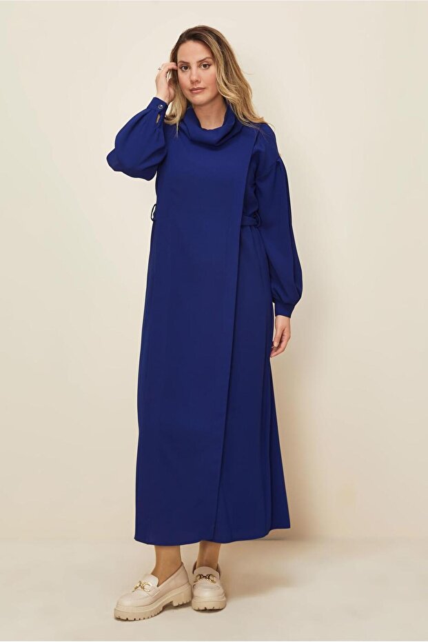 CLASSIC DRESS WITH BACK TIE 42335