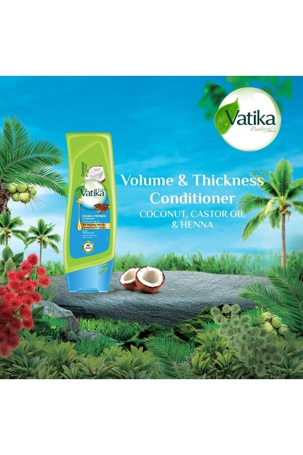 VATIKA CONDITIONER VOLUME&THICKNESS 400ML - 3