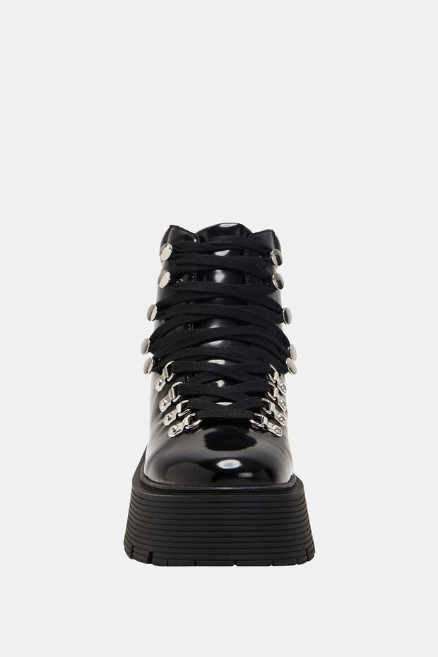 Jenifer Kadın Siyah Kalın Tabanlı Bot - 8