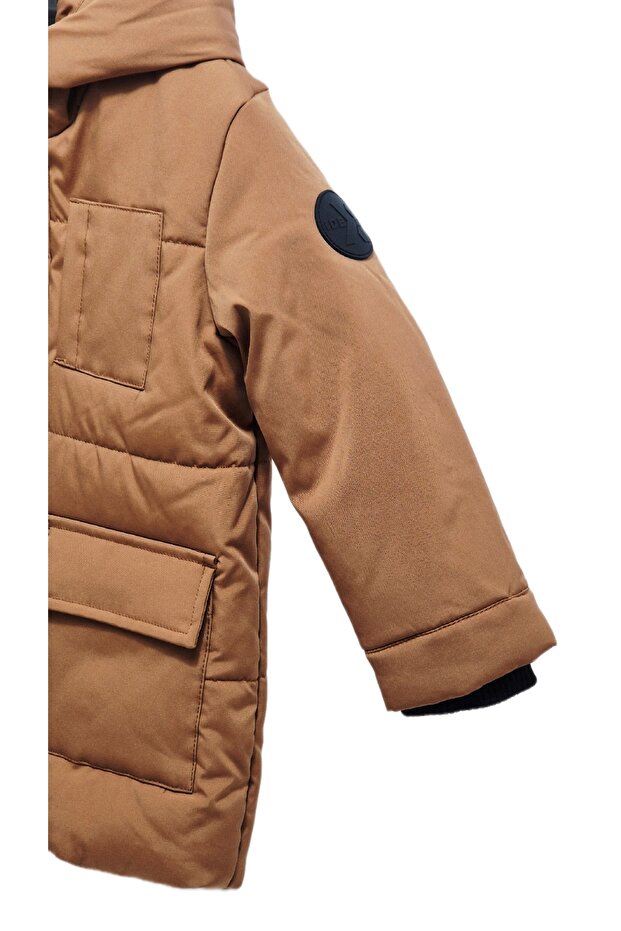 Geaca matlasata cu gluga - 3