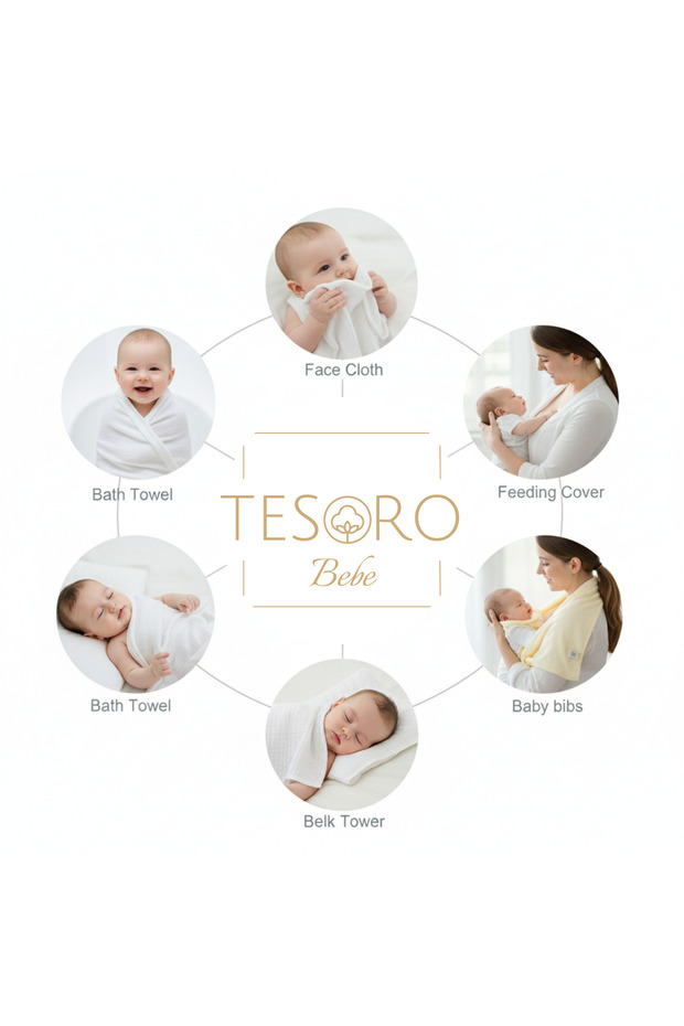 Muselina premium multifunctionala