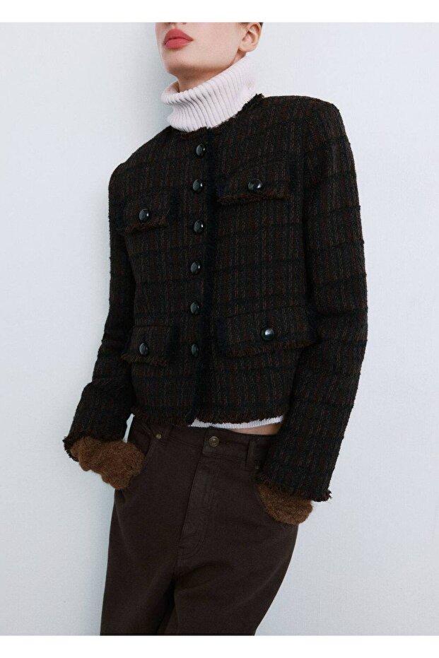 Cepli tüvit ceket - 6