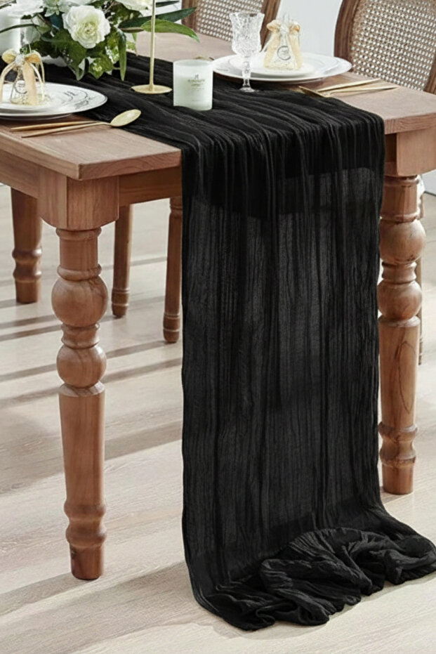 Bohemian Table Runner Tablecloth Modern Home Decor Wedding Engagement Special Occasion Tablecloth Dowry Set 100% Cotton