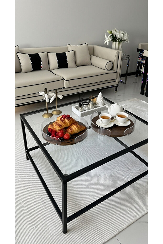 طقم صواني تقديم متعددالاستخدامات بتصميم مثالي - 2