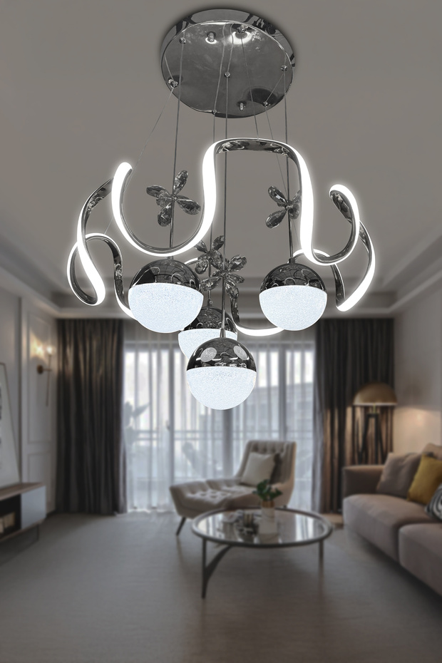 Modern Sarkıt Arya xl Ledli Avize - 4