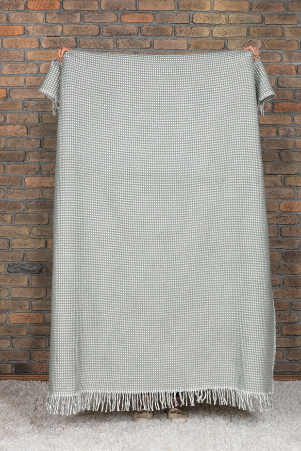 Carlos Tv Blanket Waffle Cotton (130X170 cm) Green