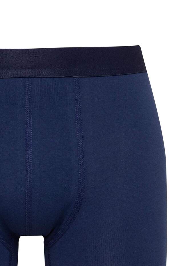 Erkek Regular Fit Basic Düz 3'lü Boxer C3275AX24WN - 4