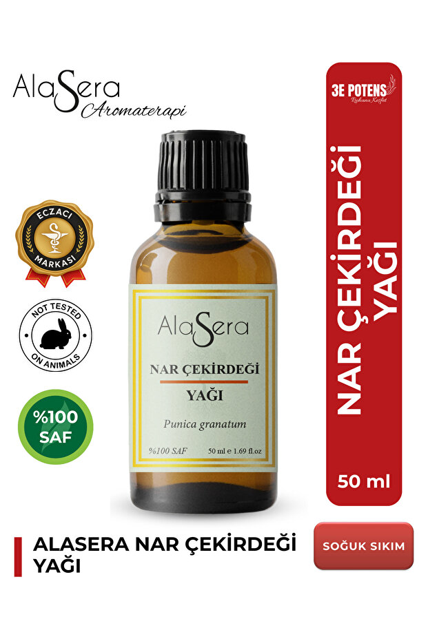 AlaSera Pomegranate Seed - 50 ML 100% Pure Oil