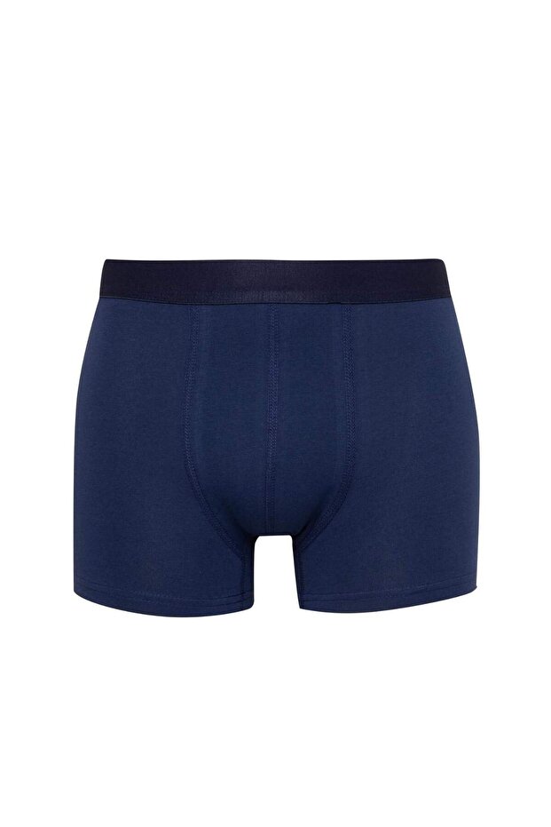 Erkek Regular Fit Basic Düz 3'lü Boxer C3275AX24WN - 5