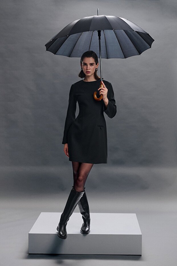 Exclusive mini elbise - 1