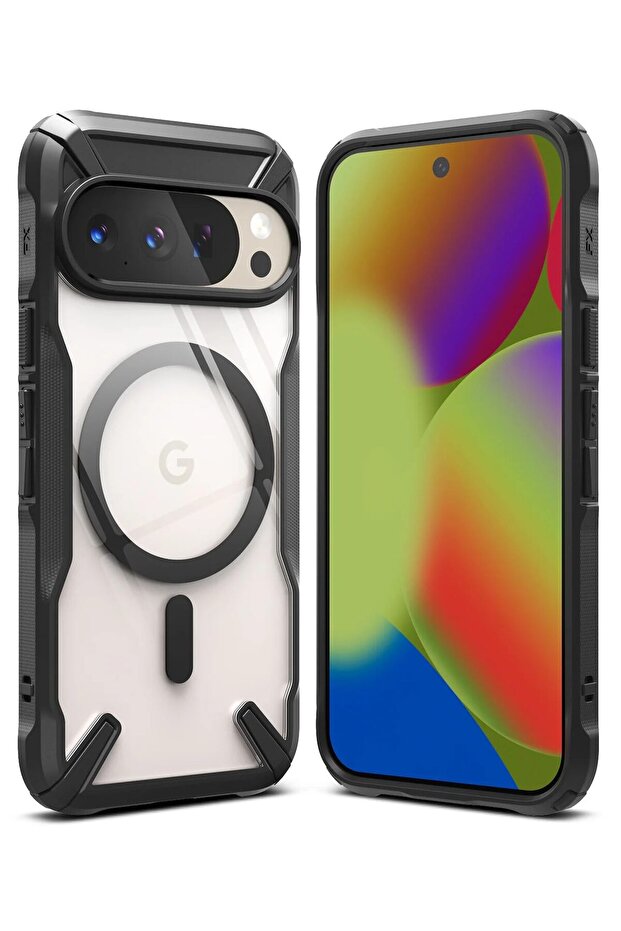 Google Pixel 10 / 10 Pro Case Cover | Fusion-X Magnetic Series |Black