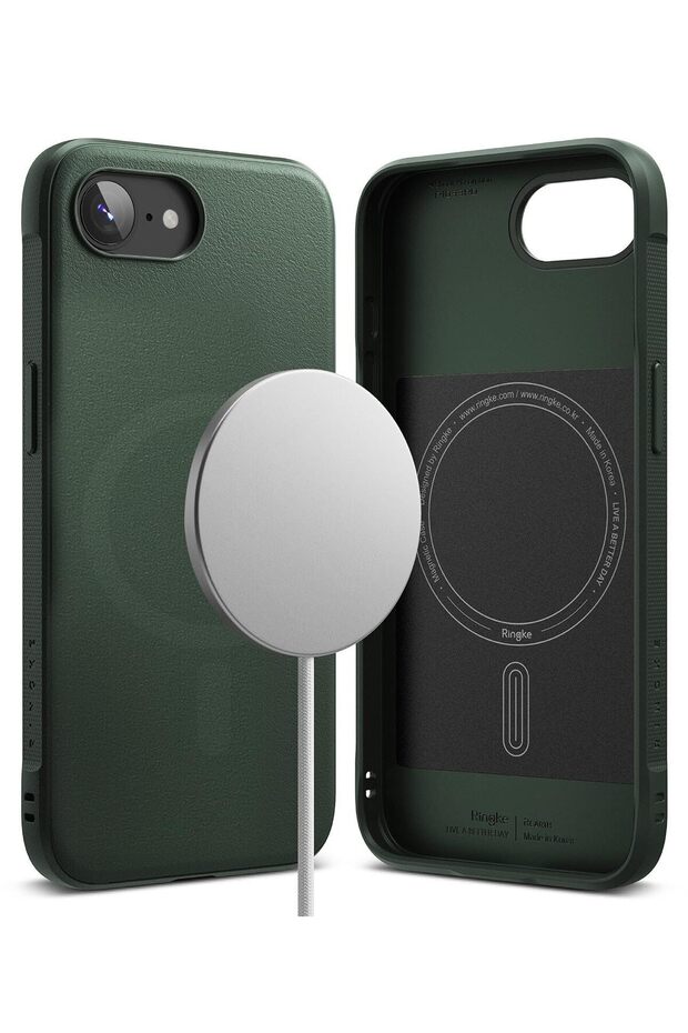 iPhone 17e/ 16e Case Cover | Onyx Magnetic Series | Dark Green