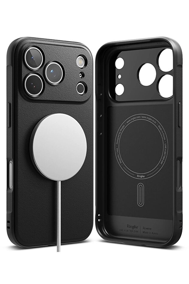 iPhone 17 Pro Max Case Cover | Onyx Magnetic Series | Black