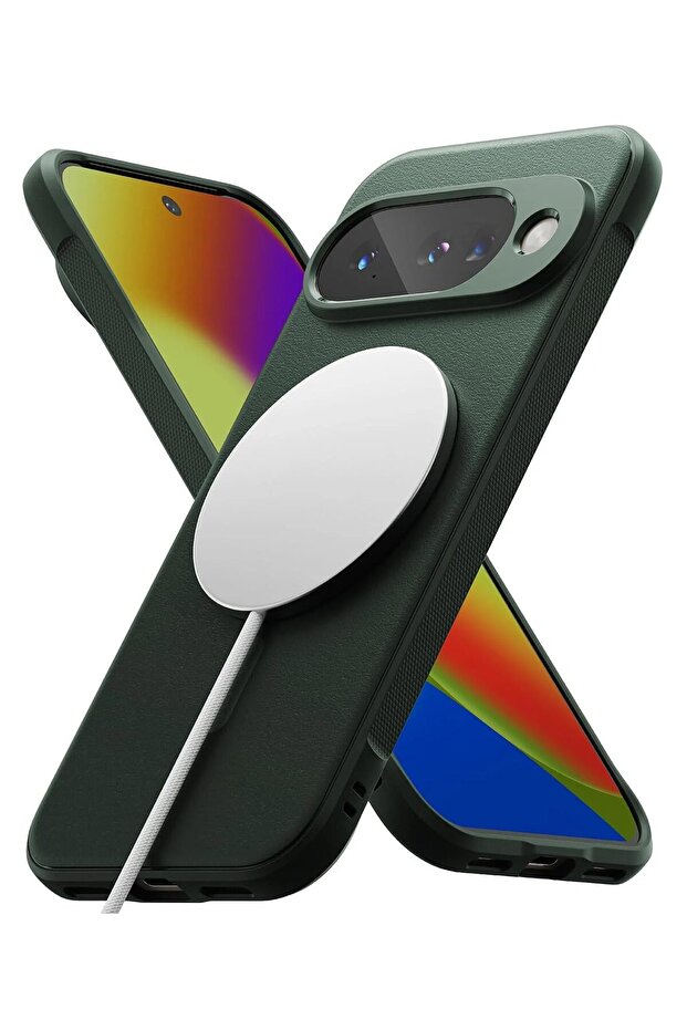 Google Pixel 10 Case Cover | Onyx Magnetic Series |Dark Green
