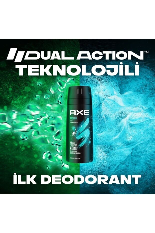 Erkek Deodorant & Bodyspray Apollo 48 Saat Etkileyici Koku 150 ML - 6