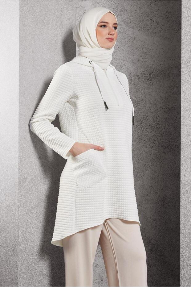 45100 موديل كابيتون تونيك منقوش - 2