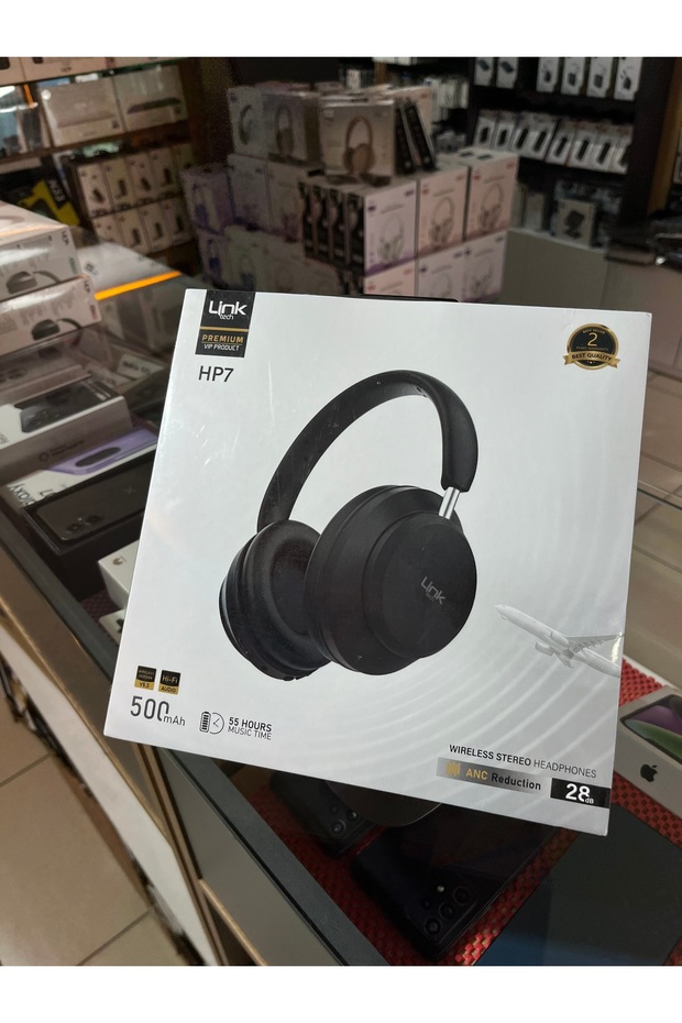 Hp7 Anc Premium Kulak Üstü Bluetooth Kulaklık - 3