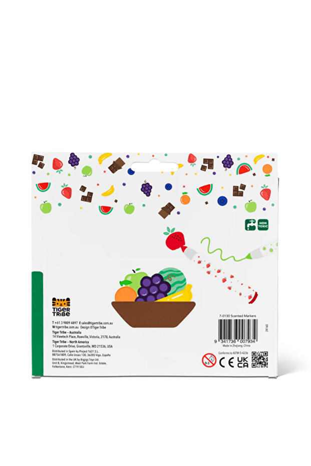 قبيلة 8 قطع من أقلام التلوين المعطرة - 5