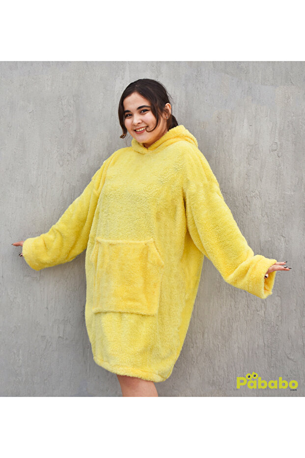 Welsoft Plush Fleece Wearable Blanket Pajamas
