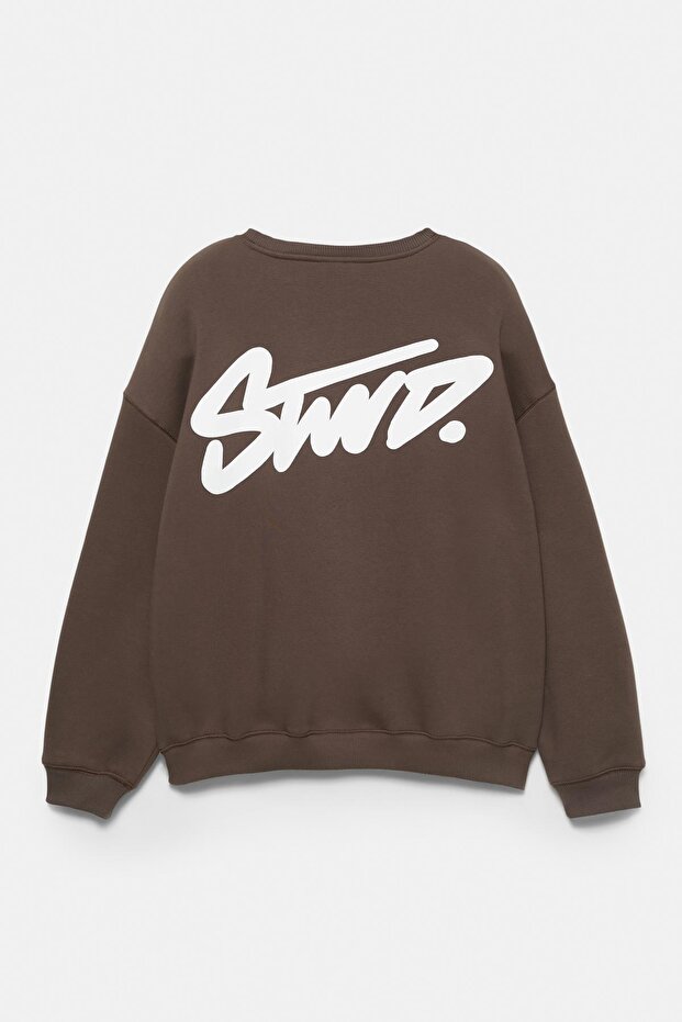STWD bisiklet yaka sweatshirt - 5