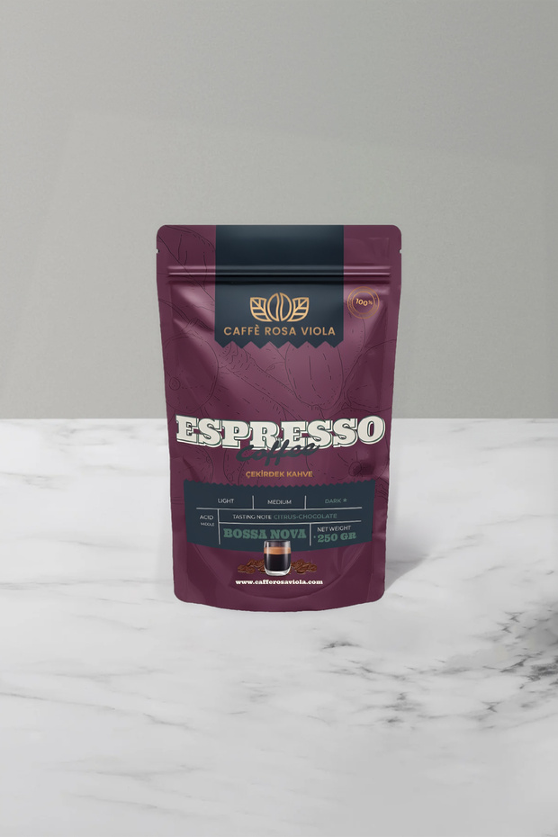 Rosa Viola Espresso Çekirdek Kahve