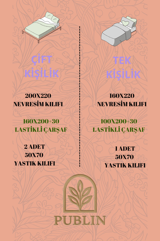 طقم غطاء لحاف مزدوج باللون الرمادي - 2