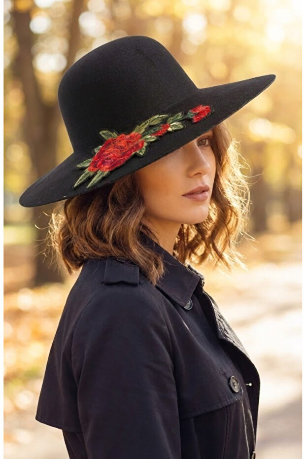 Rose Keçe Maksi - 1