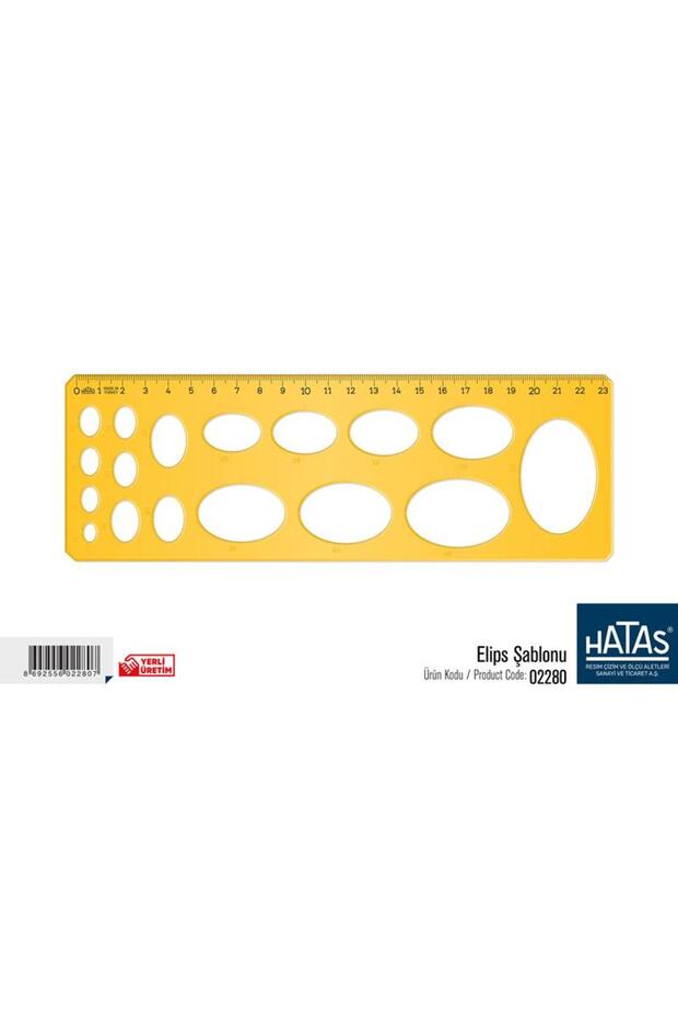 Elips Şablonu - 1