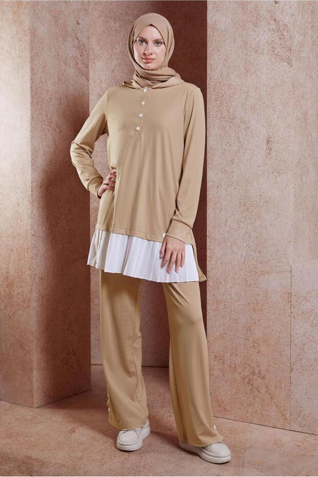 Garni̇li Knitted Tracksuit Set 44642