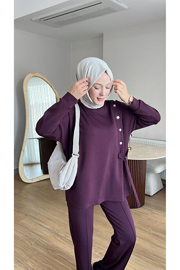 Chit Chit Detail Set-Purple