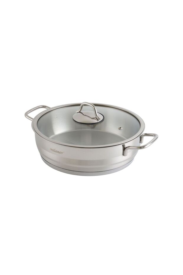 Aster 26 cm Basık Tencere - 4