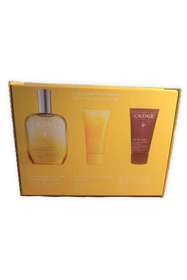 Soleil Des Vignes Elixir Oil Set-Elixir Oil 50 Ml+Shower Gel 30Ml+Body Lotion 30ml - 5