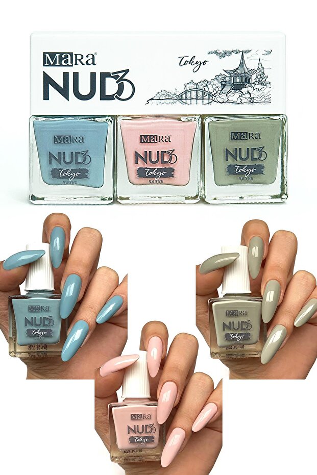 Nude Oje Seti 15 adet - 6