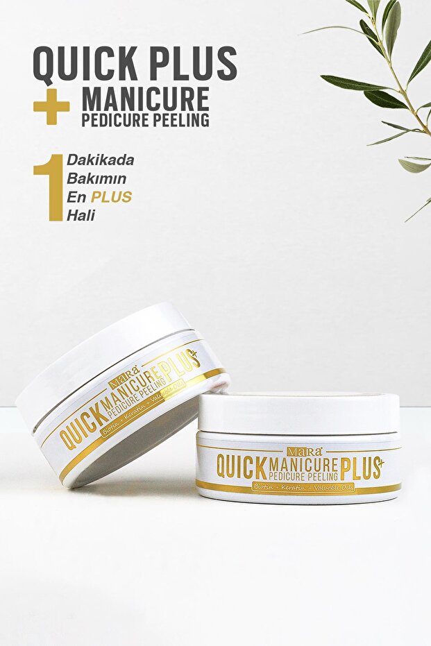 Quick Plus + Manikür Pedikür Peeling 125 gr