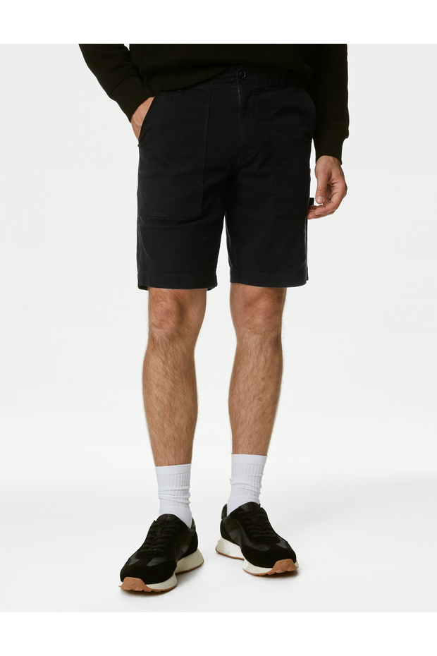 Regular Fit Utility Şort - 3