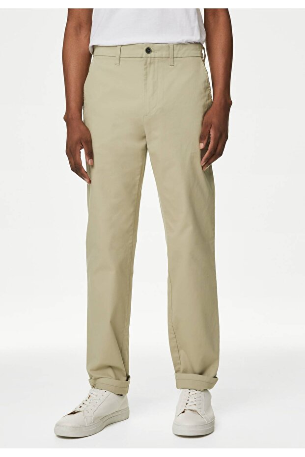 Regular Fit Chino Pantolon - 2