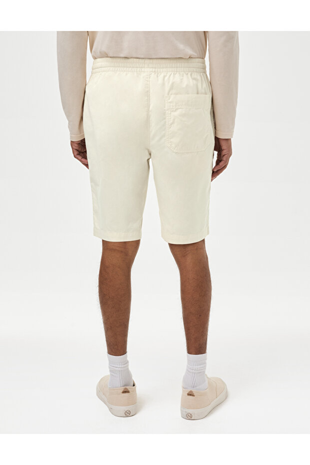 Saf Pamuklu Regular Fit Şort - 5