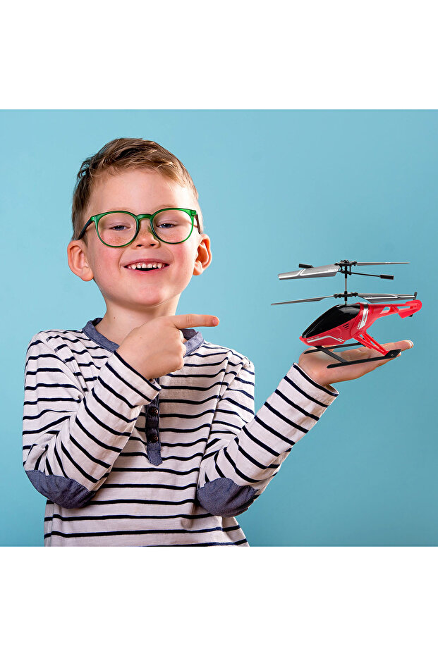 84786 Air Python Kırmızı Uzaktan Kumandalı Helikopter - 3