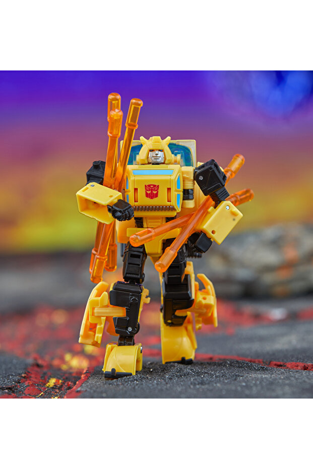 Legacy Deluxe Class Origin Bumblebee Aksiyon Figürü - 5