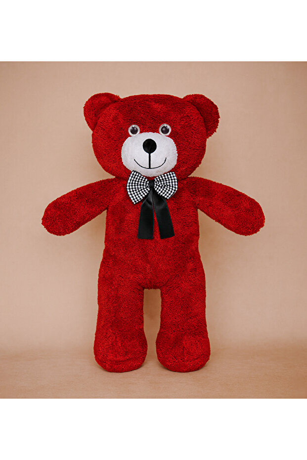 50 cm Plush Teddy Bear with Bow Tie Detail – Soft and Adorable Toy