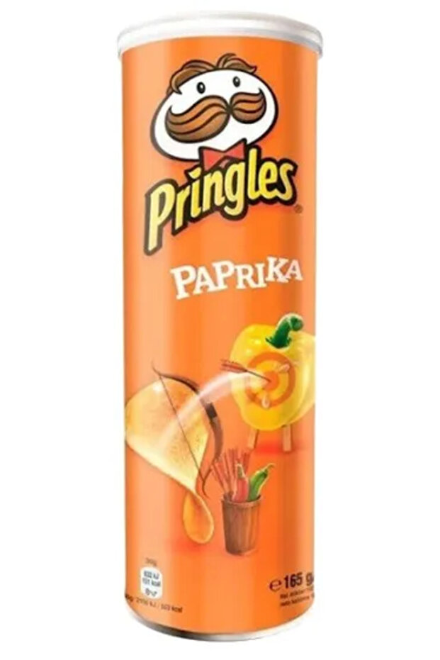 Paprika flavored chips, 165g