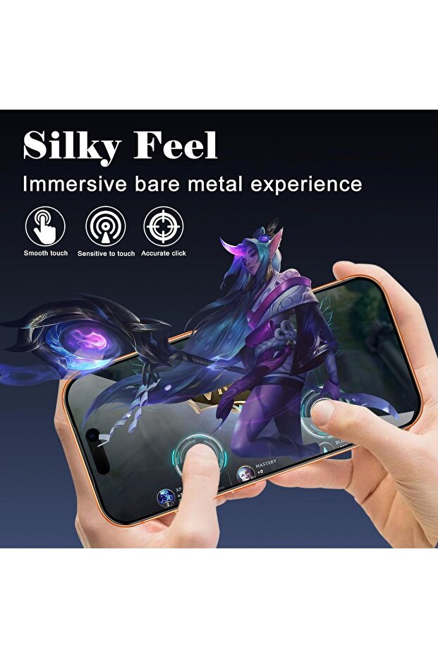 Iphone 17 pro compatible right-hand view non-see-through phantom filter screen protector - 5