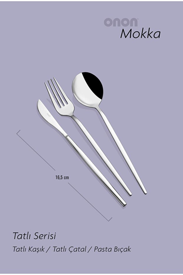 Mokka 3'lü Tatlı Takımı - 1