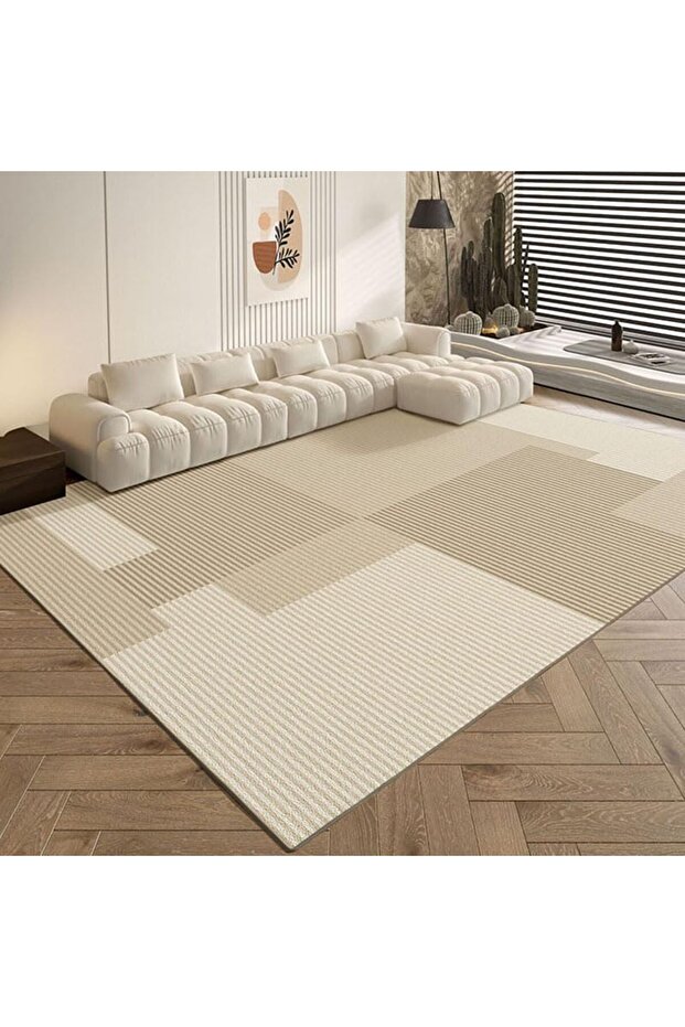 Luxurious Imitation Cashmere Rug Thick Soft Carpet 180X200 CM