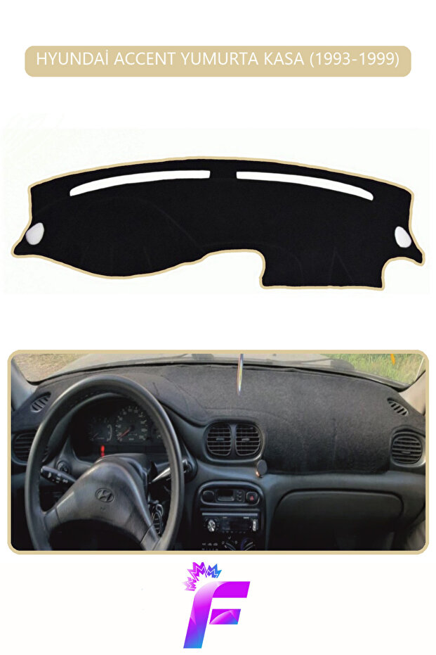 Hyundai Accent Egg Case (1993-1999) Glove Box Cover | Protects from the Sun, Heat, Cracking | G1
