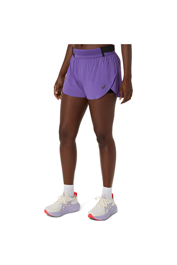 METARUN SPLIT SHORT Kadın Mor Şort 2012C858-500 - 2