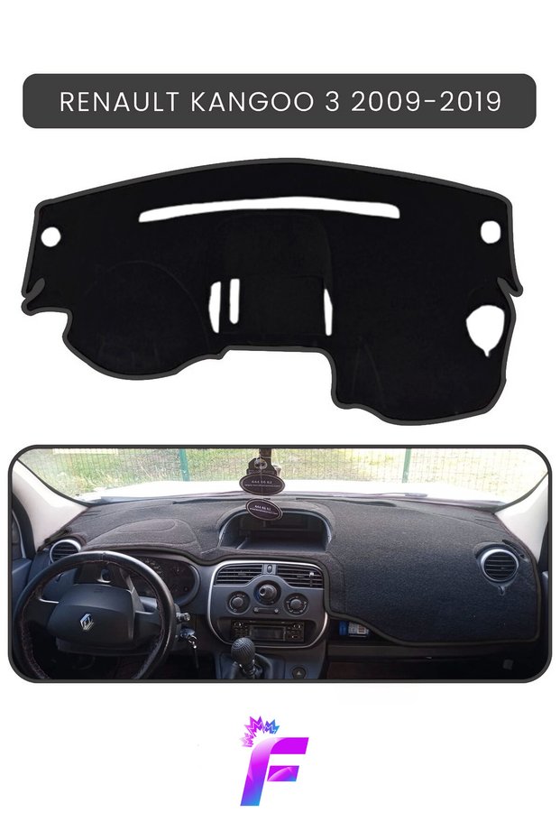 Renault Kangoo 3 (2009-2019) Torpedo Cover | Protects from the Sun | Easy Assembly | Full Fit | Non-Slip | A42
