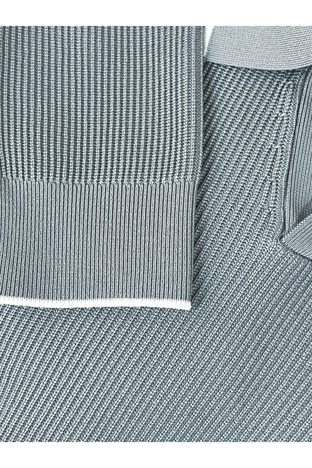 Yaka detay triko - 3