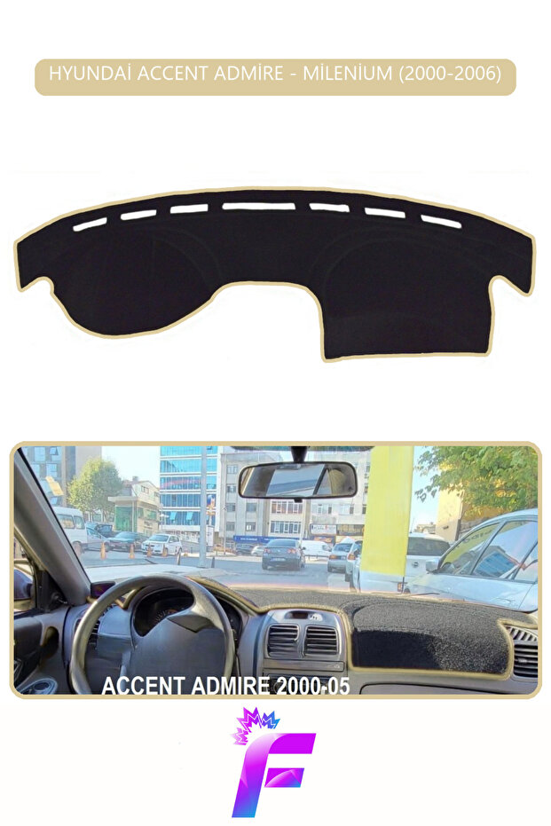 Hyundai Accent Admire/Millenium (2000-2006) Glove Box Cover | Protects from the Sun, Heat, Cracking | F91